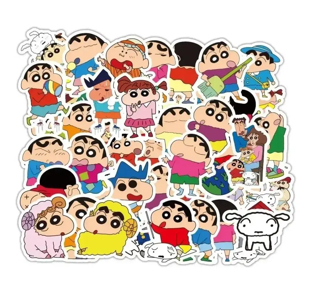 Chapter 10: Crayon Shin-chan: Daku, inclusion, stationery, in-cut, and carved stickers