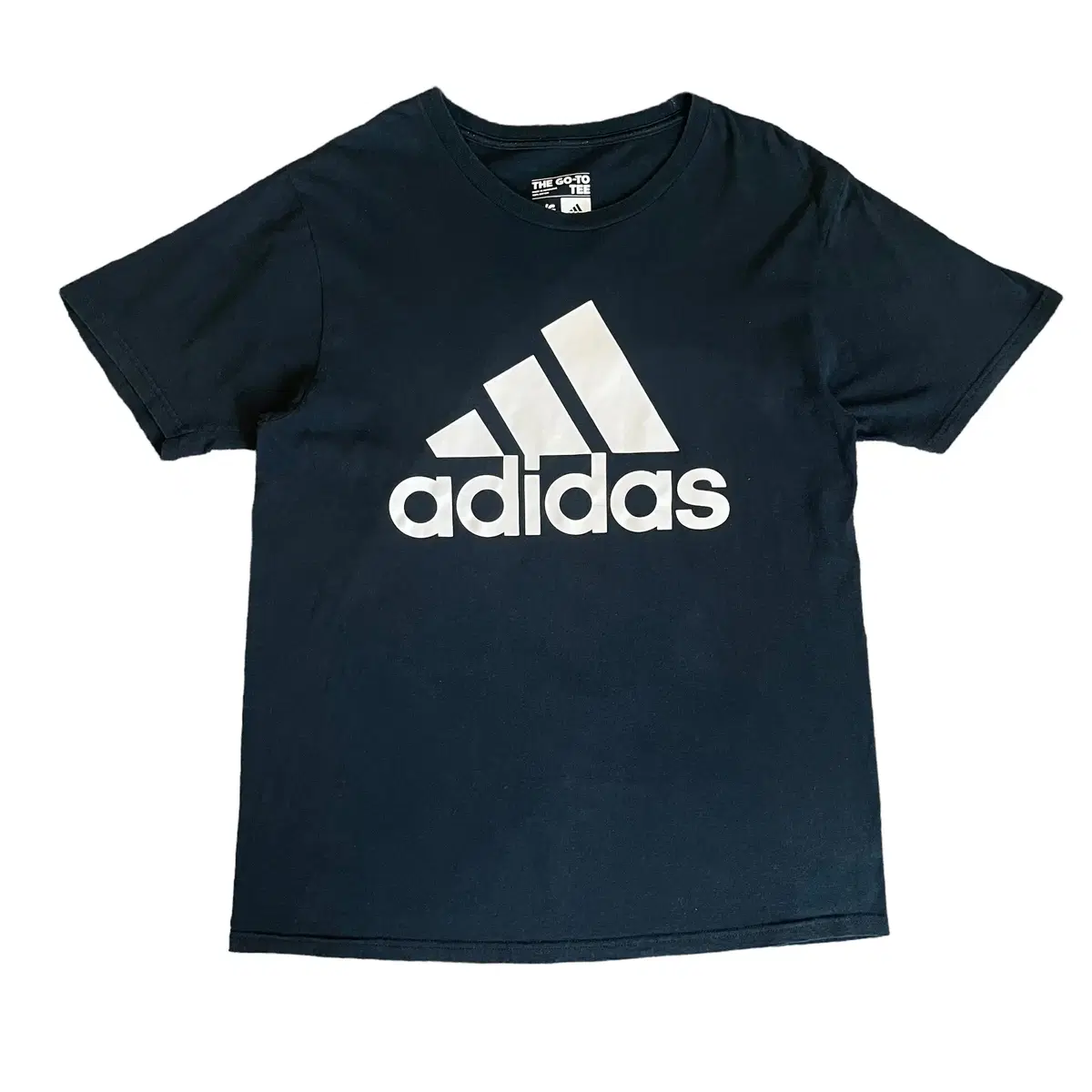 Adidas Big Print Cotton Short Sleeve T-Shirt L