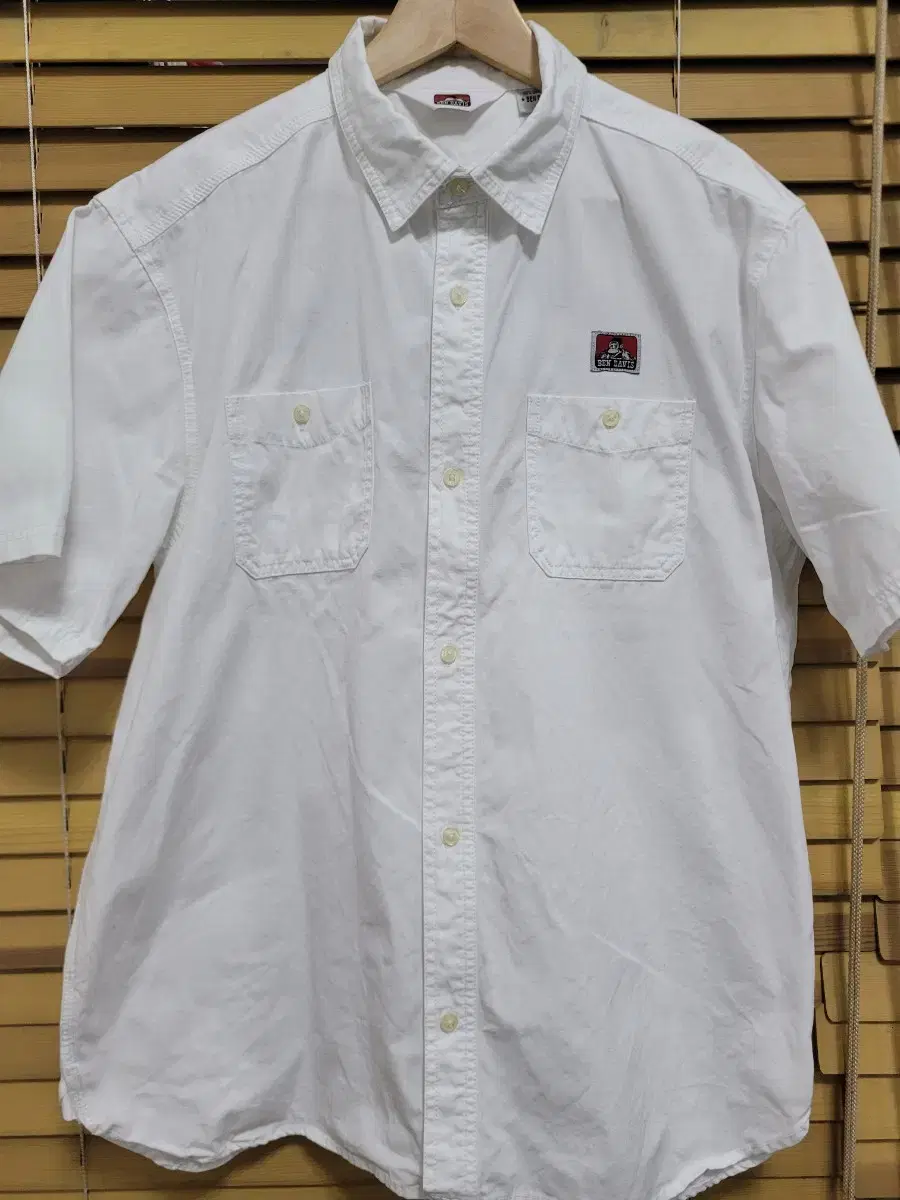 BEN DAVIS Cotton short sleeve shirt