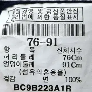 빈폴 반바지 30