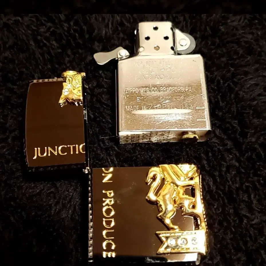 정션프로듀스 ZIPPO 라이터 한정판