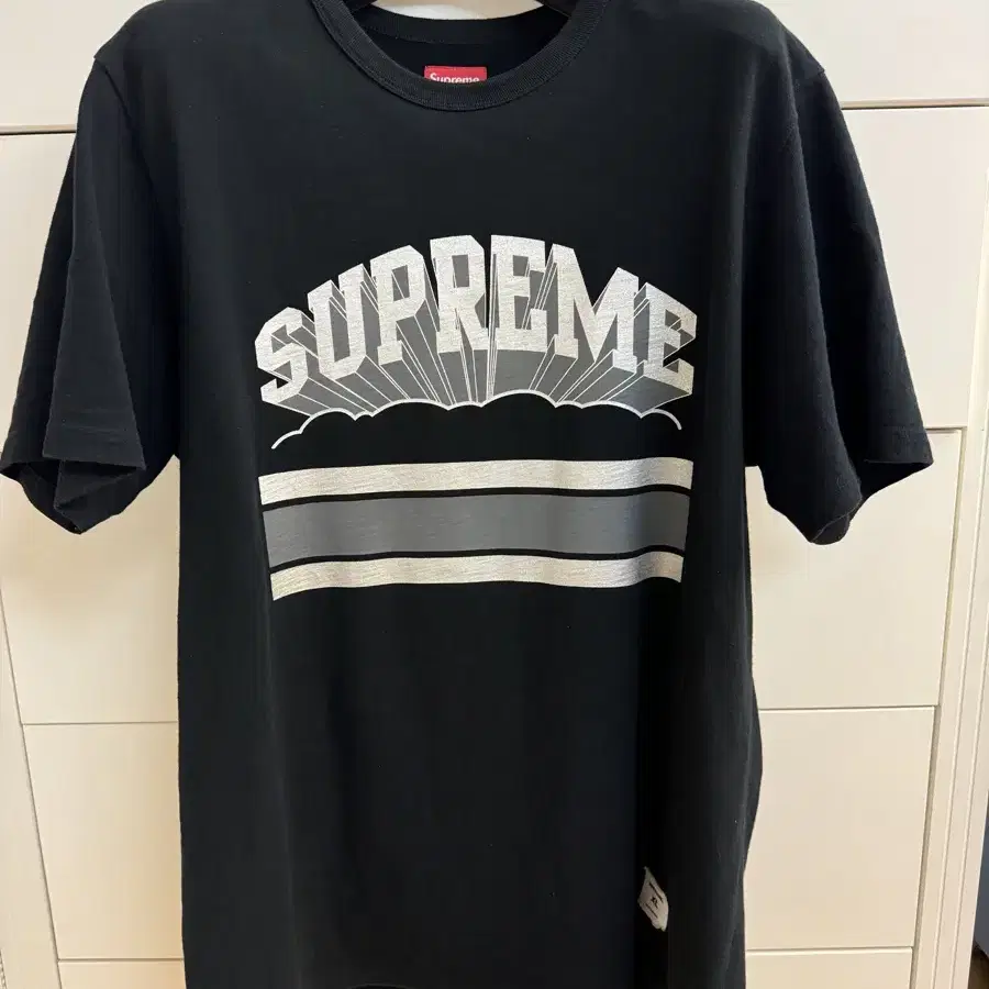 Supreme logo print t-shirt