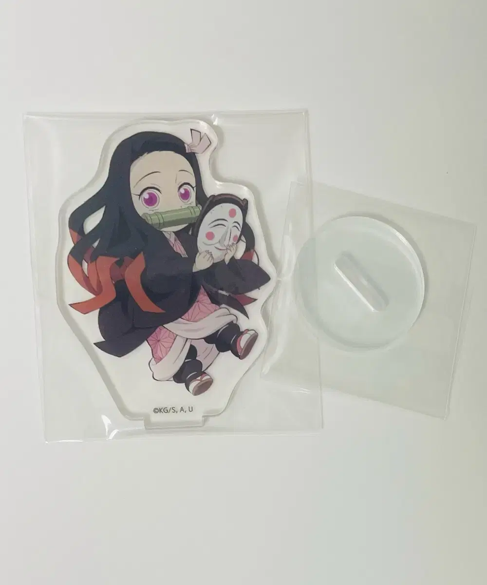 Demon Slayer Korea Limited Yupotable Nezuko 3rd Anniversary acrylic stand Official Goods