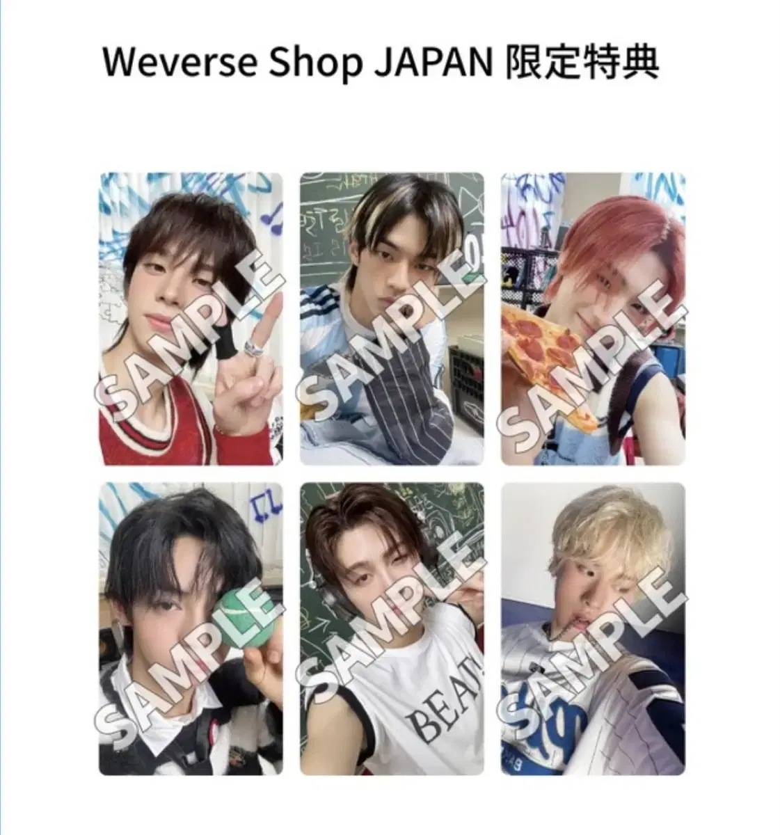 Tours buncheol weverse japan Japan unreleased photocard