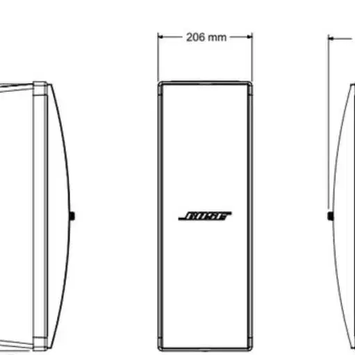 보스 스피커 BOSE Panaray 402 II 블랙