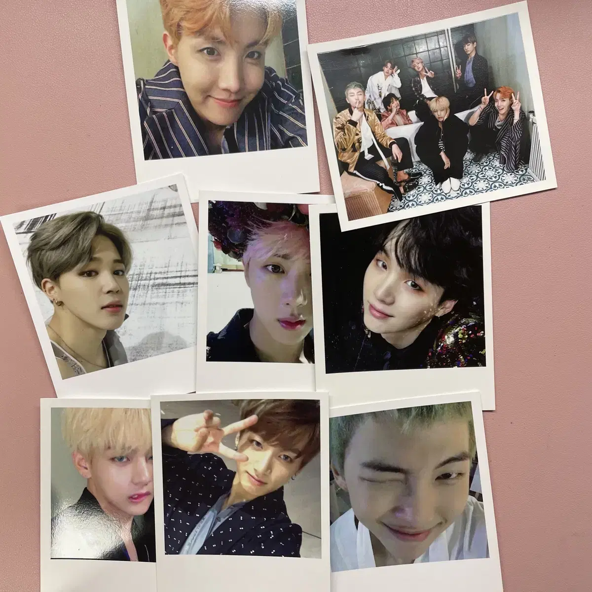 BTS Blood Tears album photocard Dragon Ball