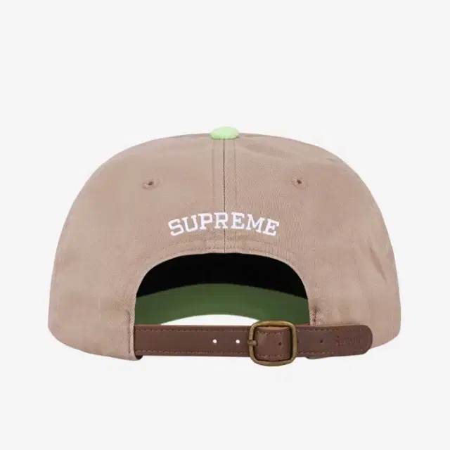 Supreme 2-Tone S Logo 6-Panel Tan - 24SS