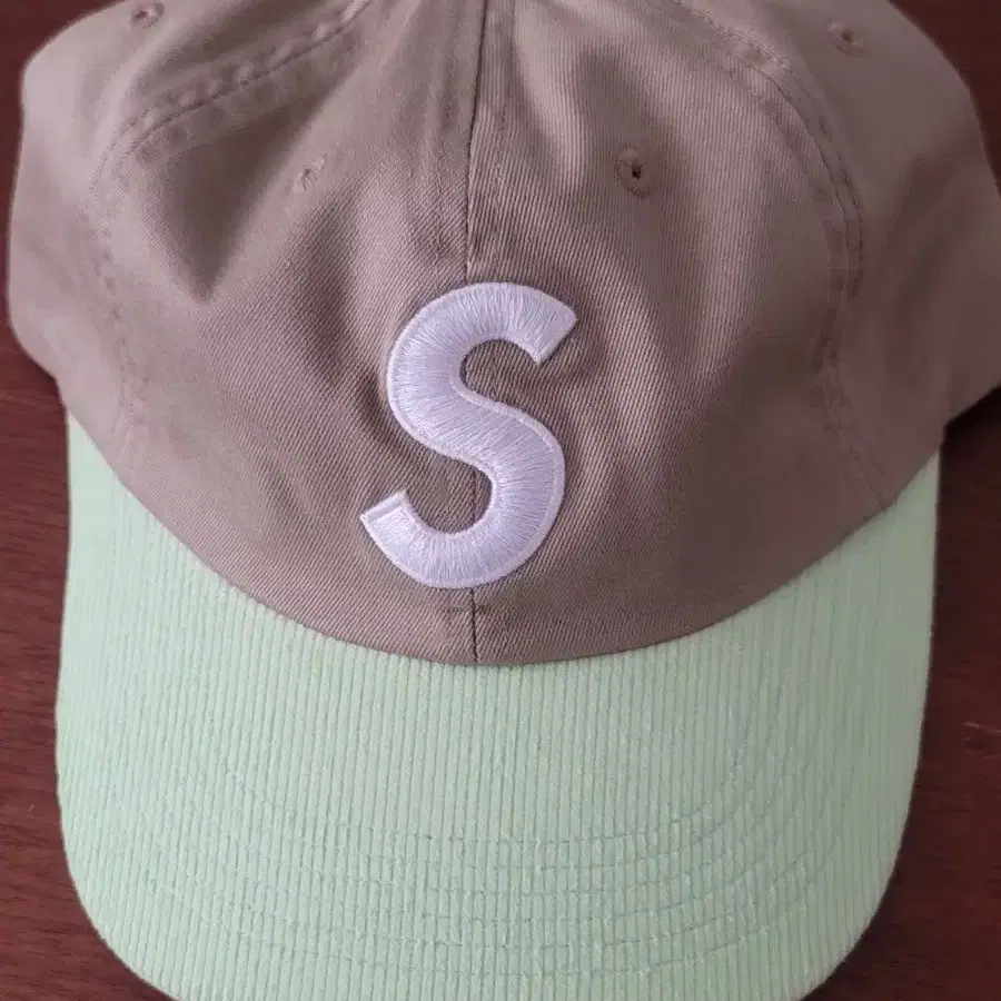 Supreme 2-Tone S Logo 6-Panel Tan - 24SS