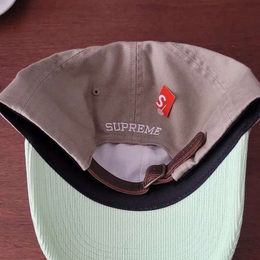 Supreme 2-Tone S Logo 6-Panel Tan - 24SS