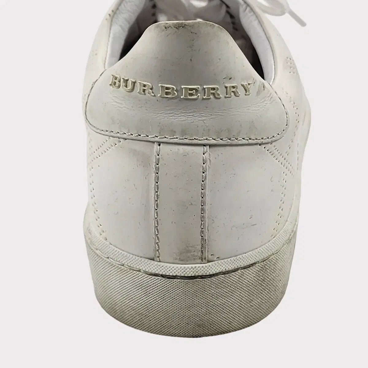 [225-230] BURBERRY 버버리 가죽 스니커즈 단화