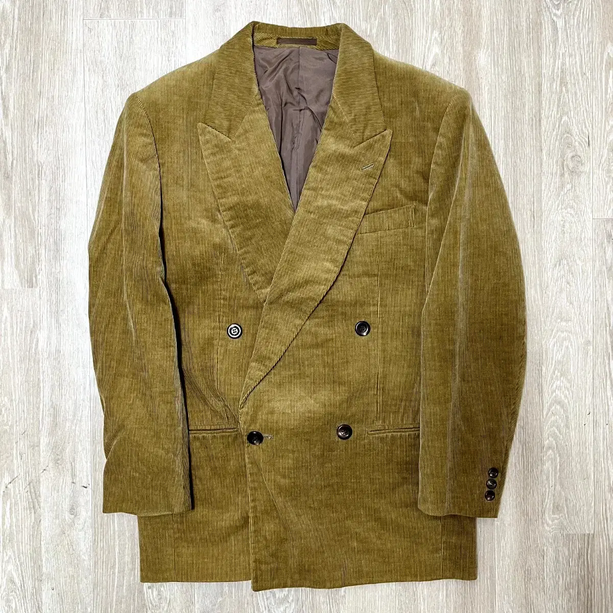 Jun Men's Woolen Single-breasted Suit Blazer L/100