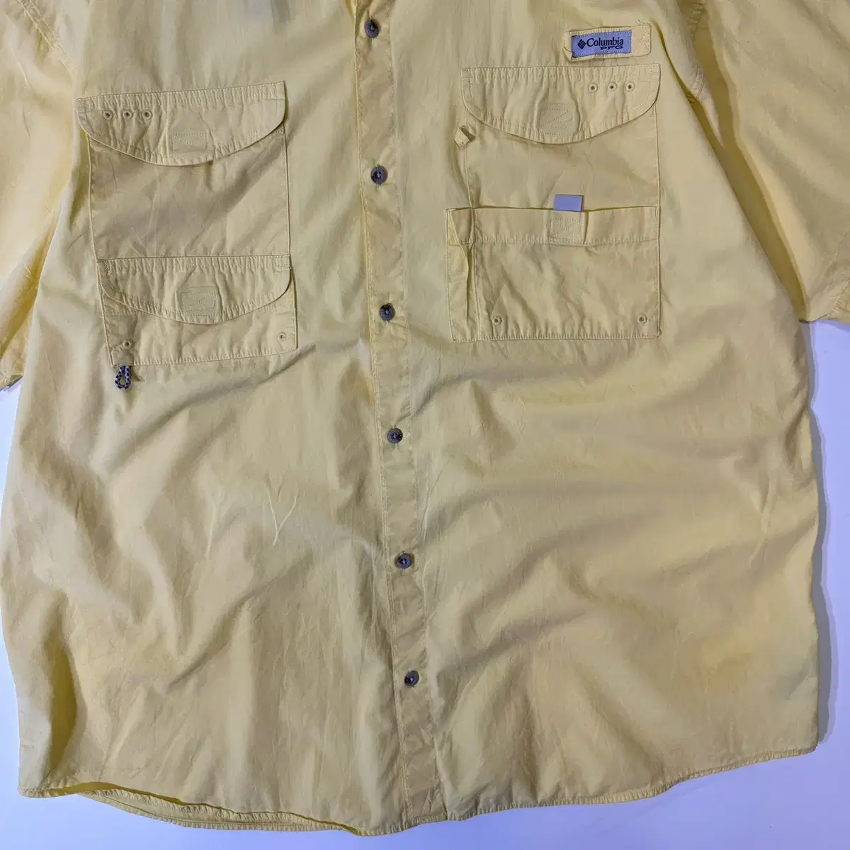 Columbia half shirt(110/kold_5689)