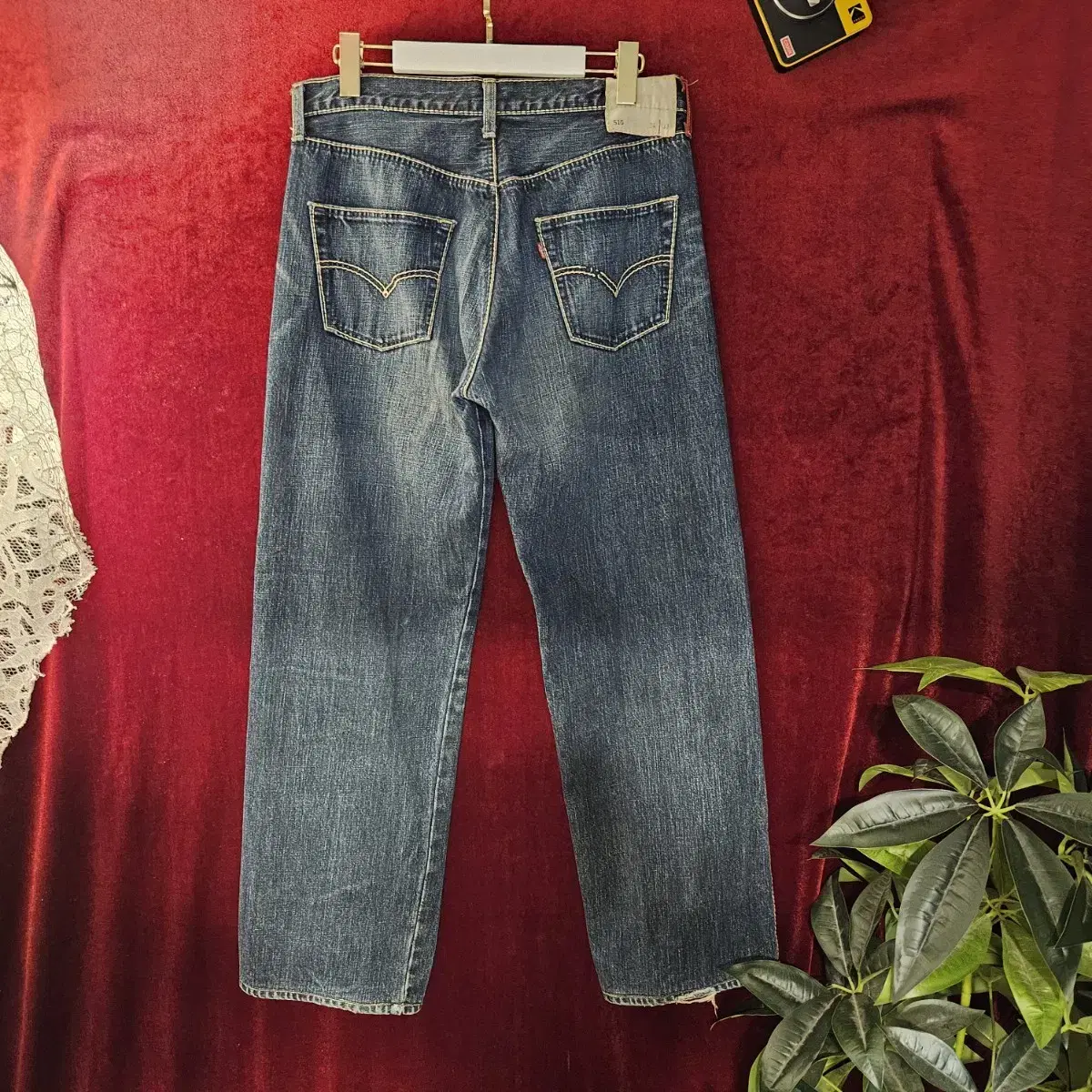 LEVIS 리바이스510 스티치 포인트 청바지 34size