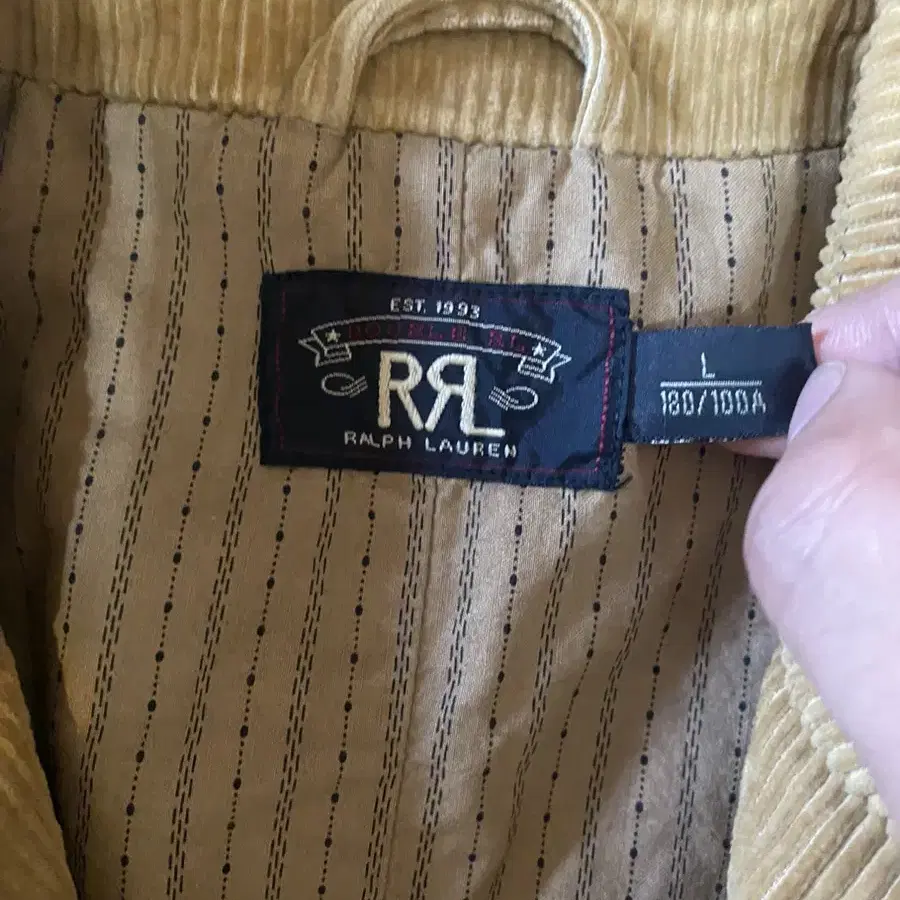 RRL 더블알엘 코듀로이 자켓