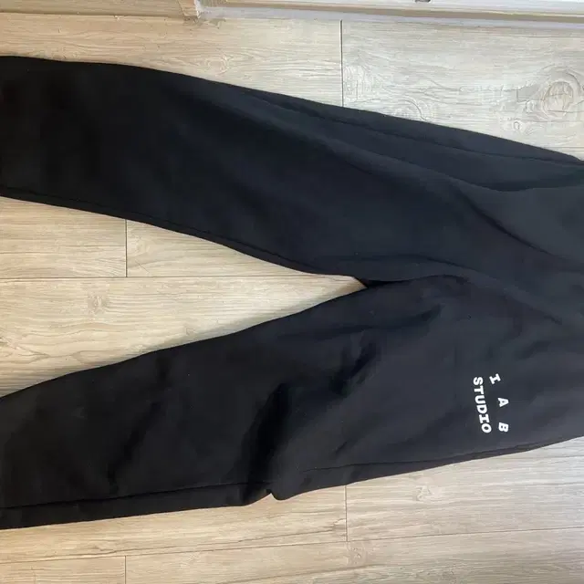 22ss iab studio sweatpants black