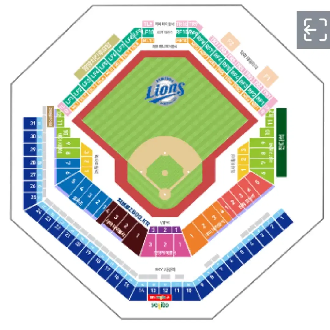 6/19 삼성라이온즈 티켓 3루익사이팅 2연석 정가양도