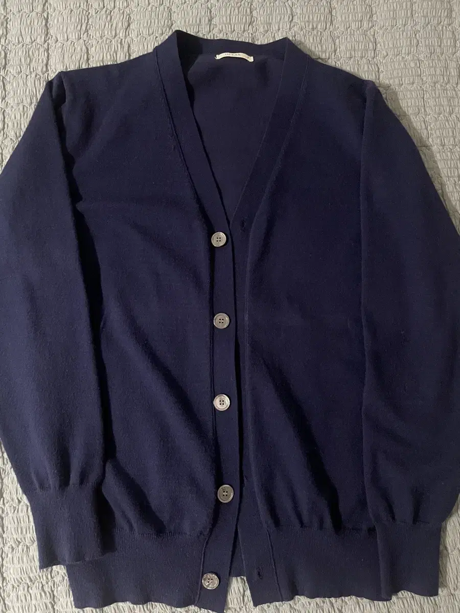 Navy cardigan XL