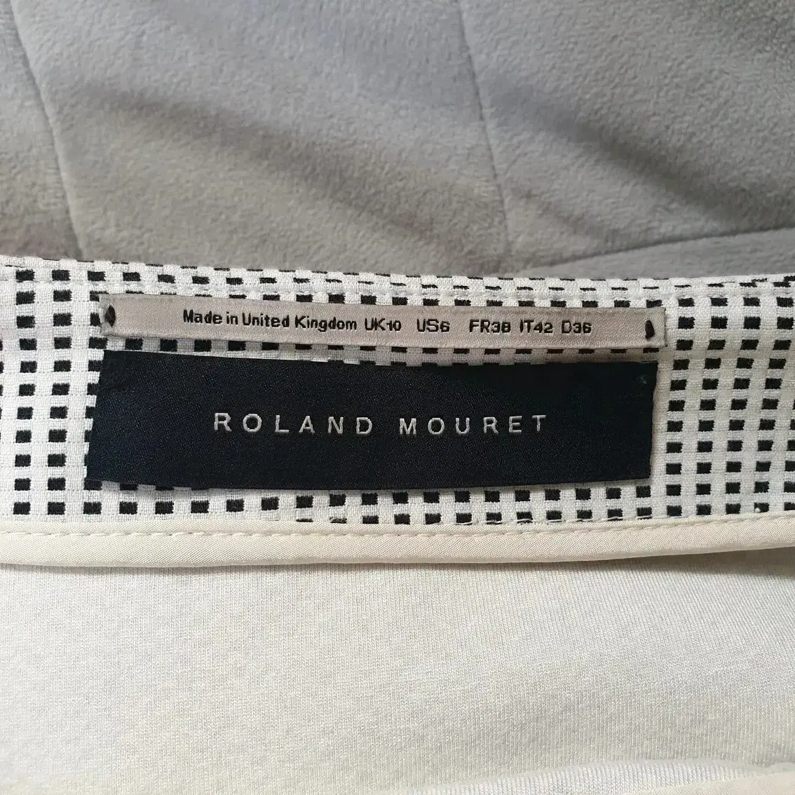 (미착용)roland mouret 롤랑뮤레 시그니쳐 저지 펜슬스커트 66