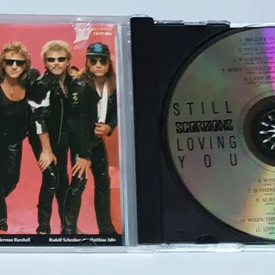 스콜피온스 Still Loving You 앨범 시디 CD