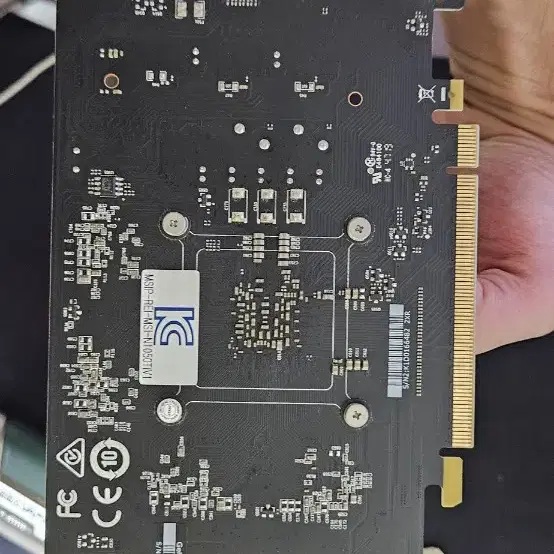 GTX1050 Ti OC D5 4GB 윈드스톰 판매합니다