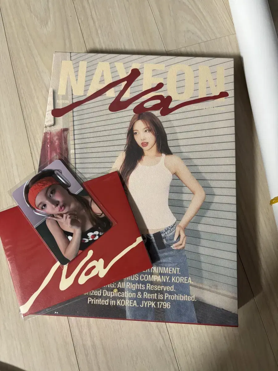 Nayeon Vol. 2 NA - C version (with poster)