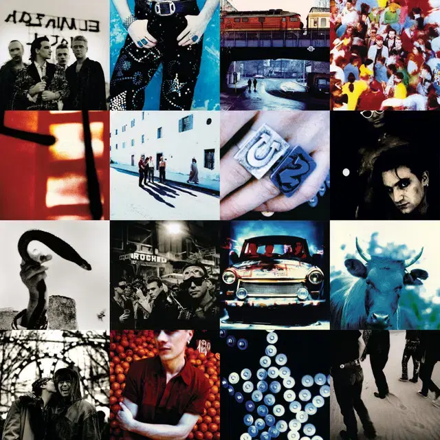 U2 - Achtung Baby (CD) 한국반 1992 EX+