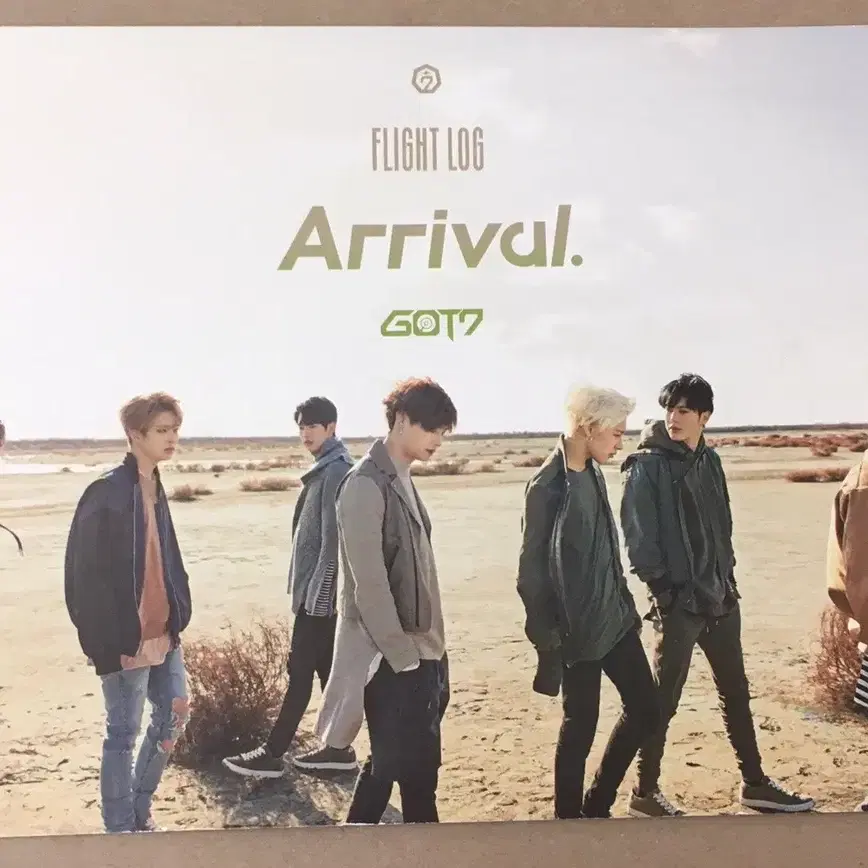 GOT7 갓세븐 전시회 포스터 flight log arrival 네버에버