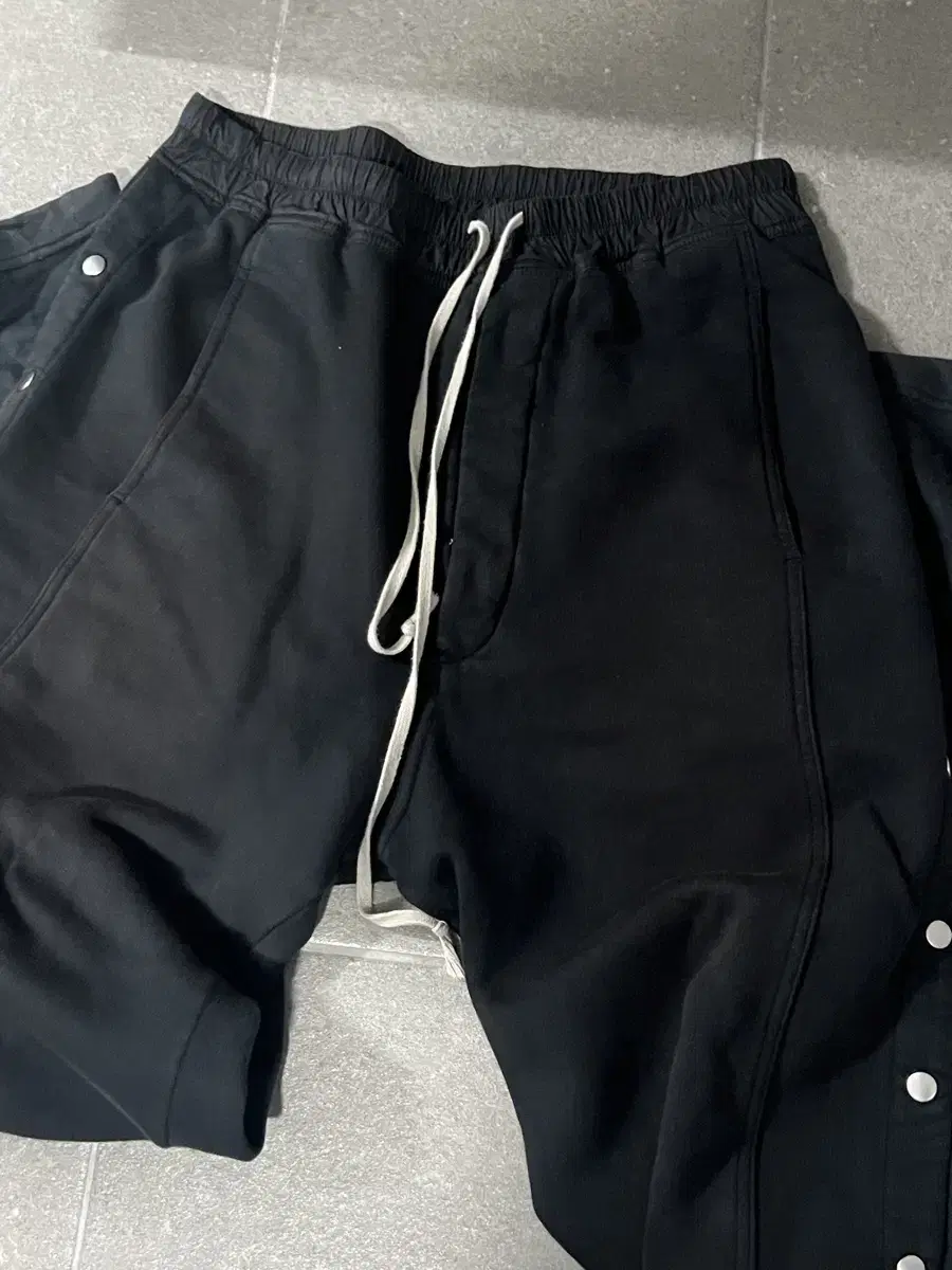 Sold) Rick Owens Season 19 e.ji Pusher Pants / Side Button Pants