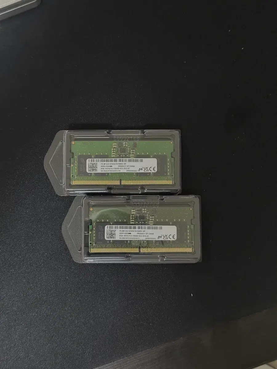 DDR5 SODIMM 2x8gb 램 판매합니다