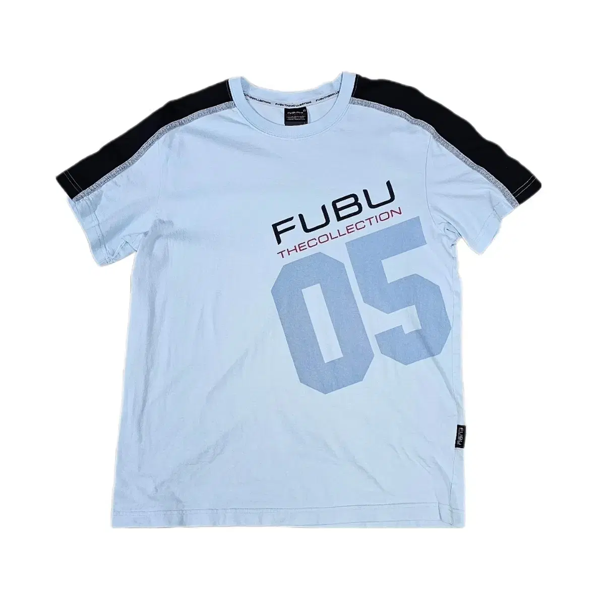 [무배] 푸부 하늘색 반팔티 fubu