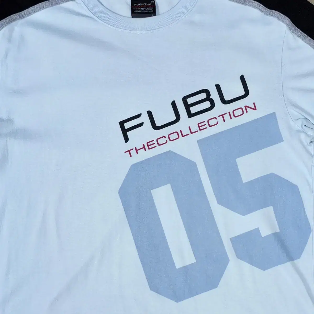 [무배] 푸부 하늘색 반팔티 fubu