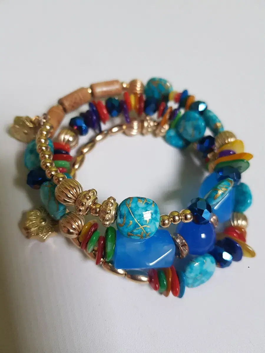 Natural stone Bohemian bracelet