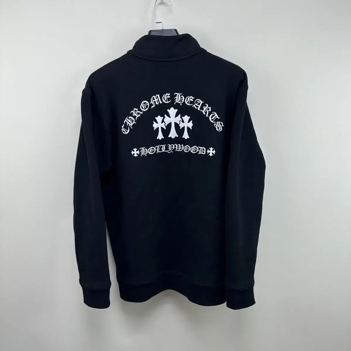 110 / Chrome Hearts Embroidered Semi-Heavyweight Half Zip Up