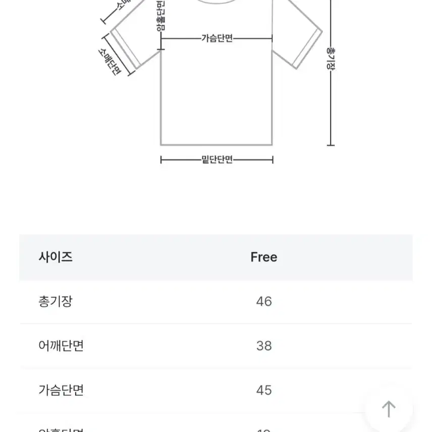 아뜨랑스 모이 코튼 세미크롭 무지 반팔티 아이보리