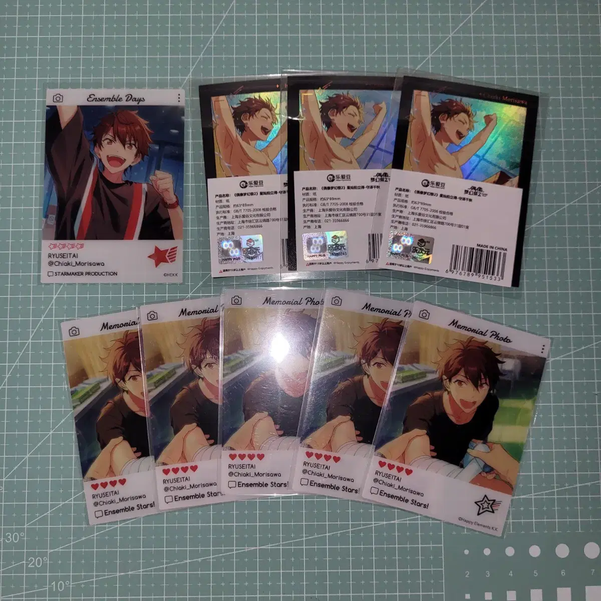 Bulk) Angsta Chiaki Starlight polaroid Hoshi Pasha & Emoka/ Mid-Star Meteor Belt