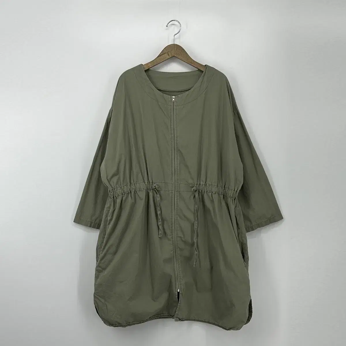 노카라 야상 사파리 자켓 (F size / KHAKI)