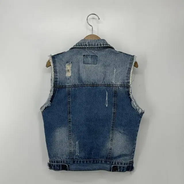 빈티지 크롭 청자켓 베스트 조끼 (XL size / DENIM)