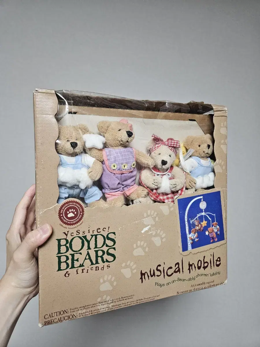 I'm selling a Boyzbear mobile doll.