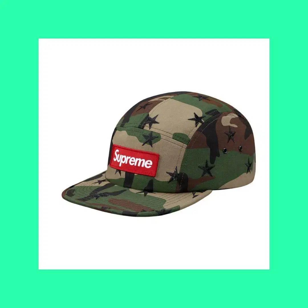 Supreme 13aw Star Camo Campcap 상태좋은 중고제품