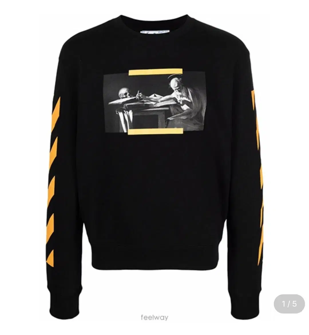 [New,L] Off-White Caravaggio Man-To-Man 105