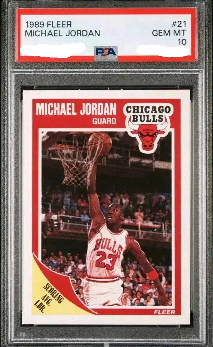 1989 Flair Michael Jordan PSA 10