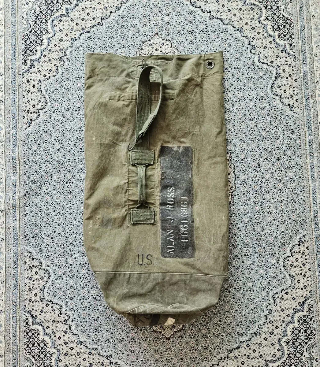 [Last Call] 52 Years Korean War US Army ORIGINAL Duffel Bag