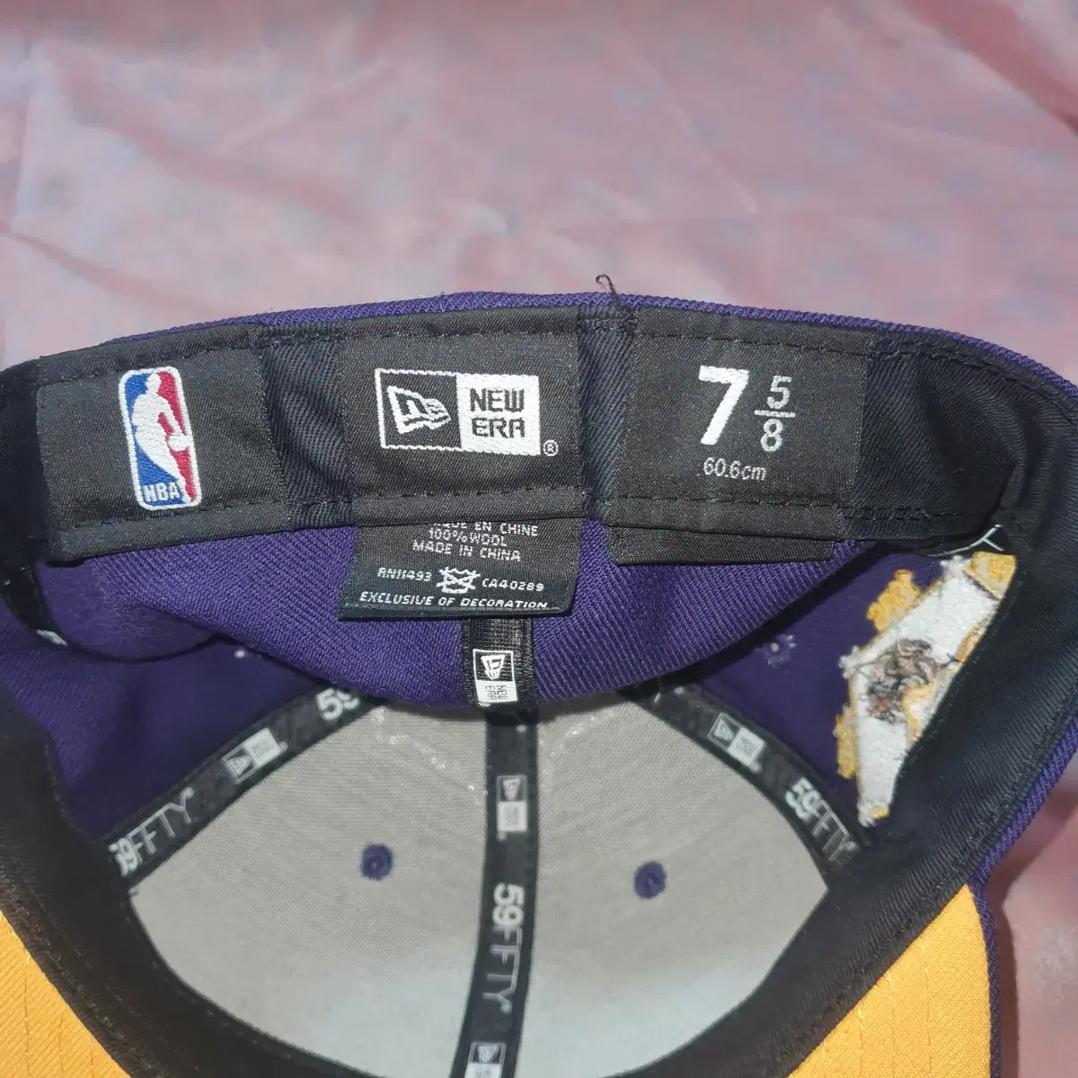 한정판 뉴에라 코비브라이언트 59FIFTY 60.5 Kobe