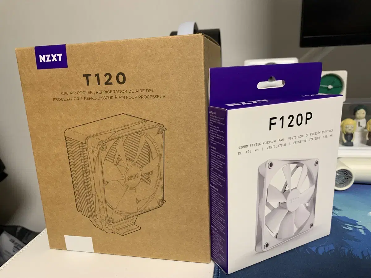 Nzxt T120 화이트 cpu 쿨러 미개봉 판매합니다