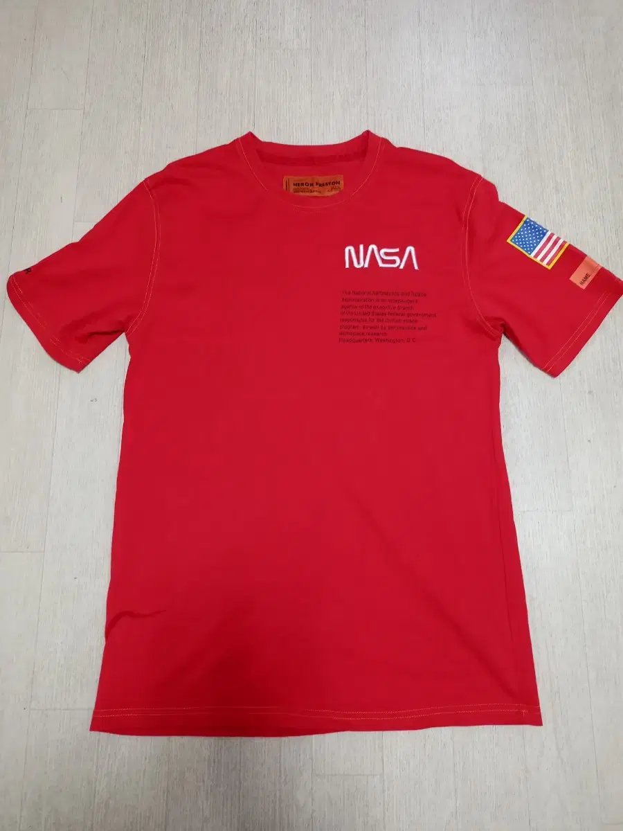 Heron Preston NASA Short Sleeve 100