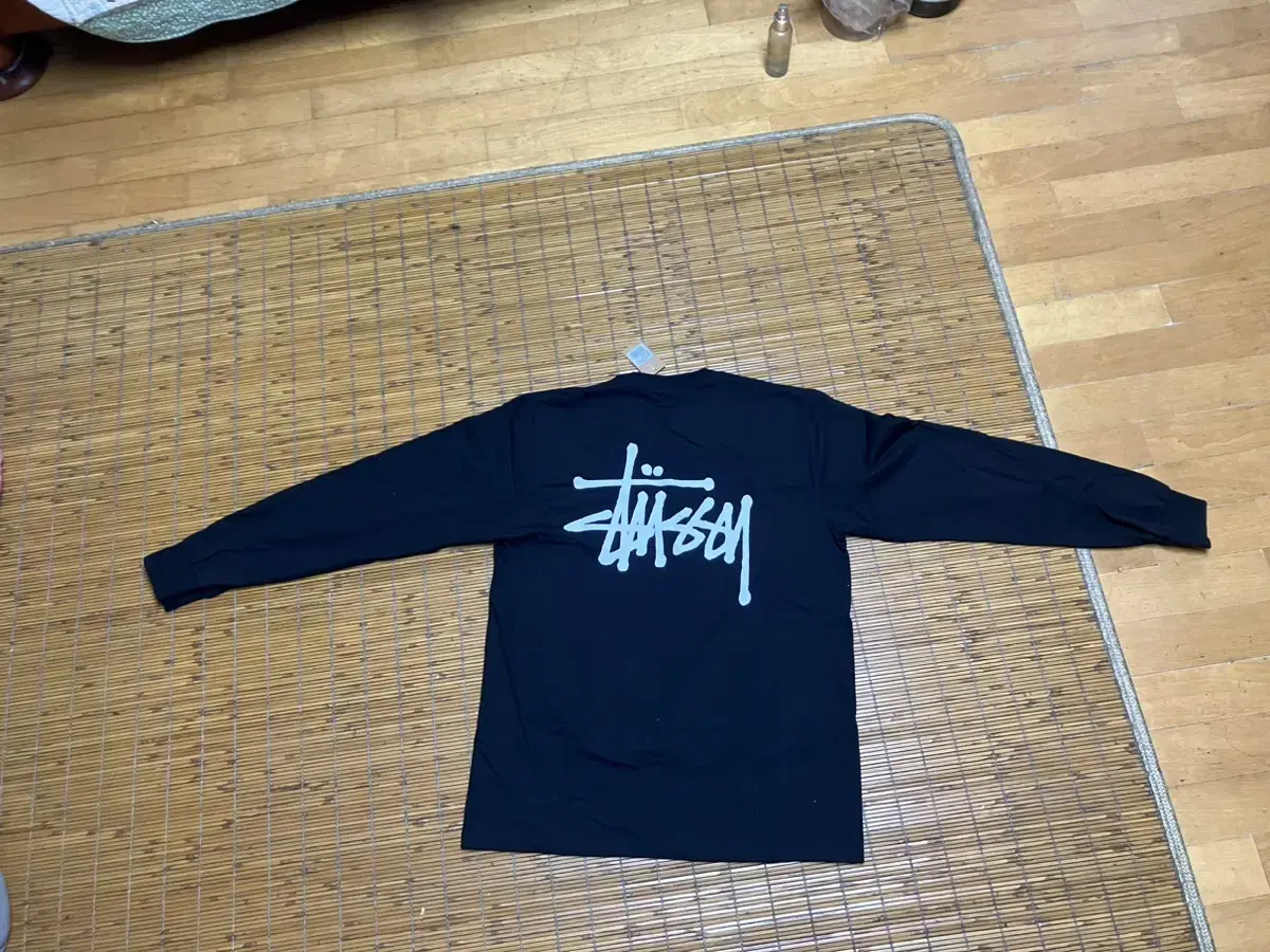 [New]Stussy Basic Stussy Long Sleeve T-Shirt Black 2024