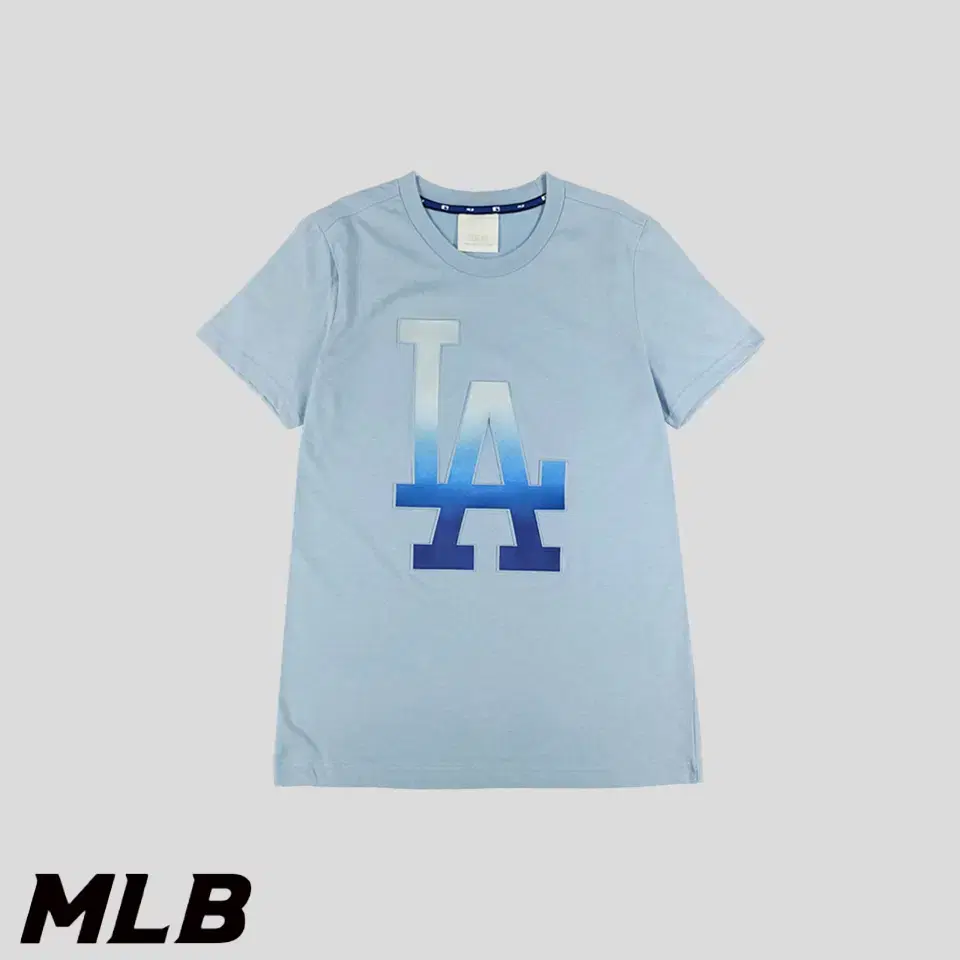 MLB bloo LA Dodgers Embroidered Cotton Blend Short-Sleeved T-Shirt S