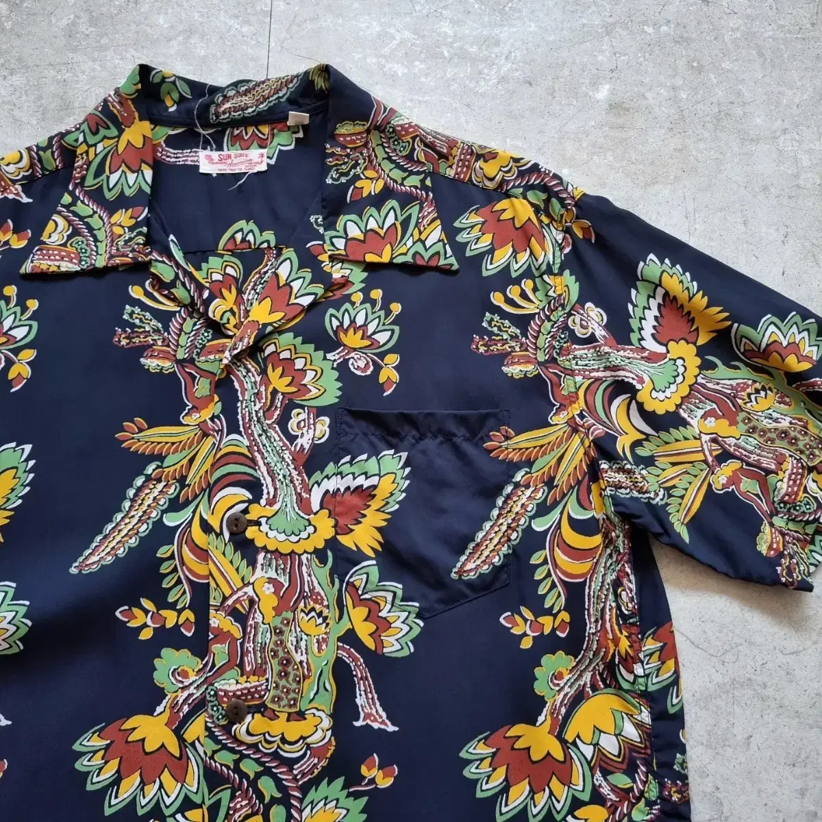 Sunsurf sun surf Hawaiian shirt 16 L sz