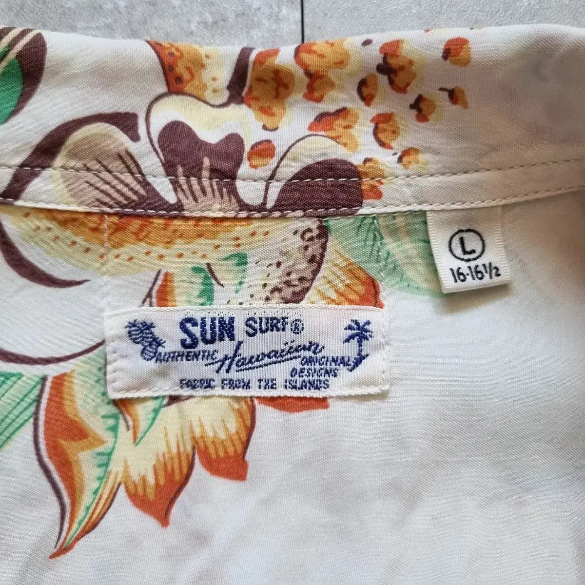 선서프 sun surf 하와이안셔츠 16 L sz