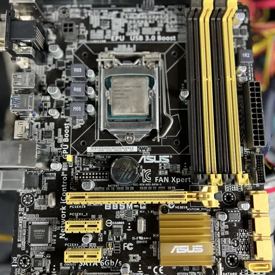 Asus B85M-G 4세대 메인보드